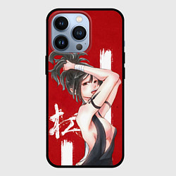 Чехол для iPhone 13 Pro Yuzuriha, цвет: 3D-черный