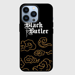Чехол для iPhone 13 Pro Black Butler anime clouds, цвет: 3D-черный