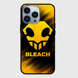 Чехол для iPhone 13 Pro Bleach - gold gradient, цвет: 3D-черный