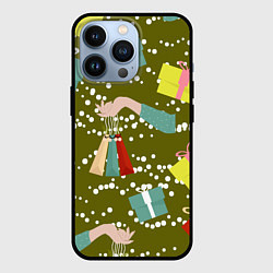 Чехол для iPhone 13 Pro Подарки и сувениры, цвет: 3D-черный