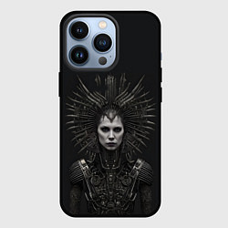 Чехол для iPhone 13 Pro Железная леди, цвет: 3D-черный