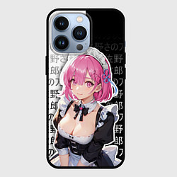 Чехол для iPhone 13 Pro Рам - аниме ре зеро, цвет: 3D-черный