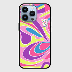 Чехол для iPhone 13 Pro Barbie Totally Hair - ретро костюм, цвет: 3D-черный