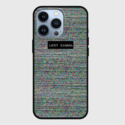 Чехол для iPhone 13 Pro Lost signal, цвет: 3D-черный