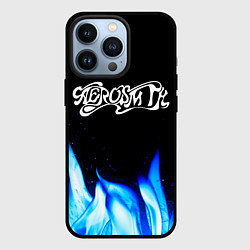 Чехол iPhone 13 Pro Aerosmith blue fire