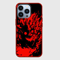 Чехол для iPhone 13 Pro Dead inside zxc SF, цвет: 3D-красный