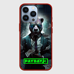 Чехол для iPhone 13 Pro Payday 3 bear, цвет: 3D-красный