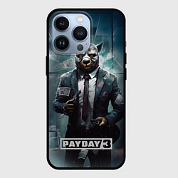 Чехол для iPhone 13 Pro Pay day 3 bulldog, цвет: 3D-черный