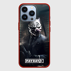 Чехол для iPhone 13 Pro Payday3 bulldog, цвет: 3D-красный