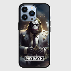 Чехол для iPhone 13 Pro Gorilla Payday 3, цвет: 3D-черный