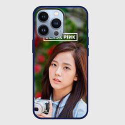 Чехол для iPhone 13 Pro Blackpink Jisoo, цвет: 3D-тёмно-синий