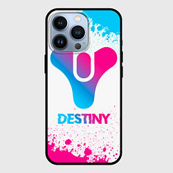 Чехол для iPhone 13 Pro Destiny neon gradient style, цвет: 3D-черный