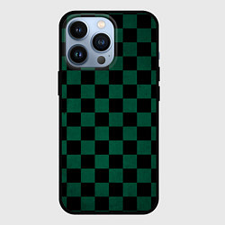 Чехол для iPhone 13 Pro Паттерн Танджиро Камадо, цвет: 3D-черный