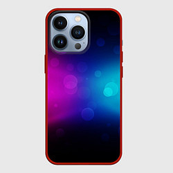 Чехол для iPhone 13 Pro Столкновение бликов, цвет: 3D-красный