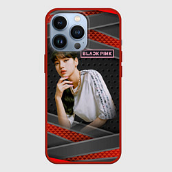 Чехол для iPhone 13 Pro Lisa kpop Blackpink, цвет: 3D-красный