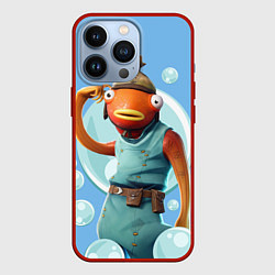 Чехол для iPhone 13 Pro Карасьь из Фортнайт, цвет: 3D-красный