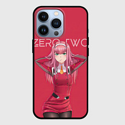 Чехол для iPhone 13 Pro 0 2 - Darling in the FranXX, цвет: 3D-черный