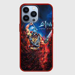 Чехол для iPhone 13 Pro Sodom Cod red, цвет: 3D-красный