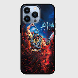 Чехол для iPhone 13 Pro Sodom Cod red, цвет: 3D-черный