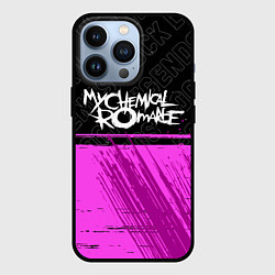 Чехол для iPhone 13 Pro My Chemical Romance rock legends: символ сверху, цвет: 3D-черный