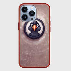 Чехол iPhone 13 Pro Забавный черный ворон