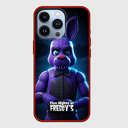 Чехол для iPhone 13 Pro Five Nights at Freddys Bonnie, цвет: 3D-красный