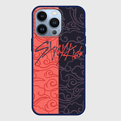 Чехол для iPhone 13 Pro Strey Kids x Anime, цвет: 3D-тёмно-синий