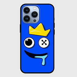 Чехол для iPhone 13 Pro Радужные друзья Синий, цвет: 3D-черный