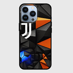 Чехол iPhone 13 Pro Juventus orange black style