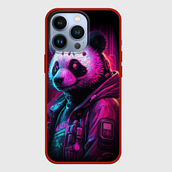 Чехол iPhone 13 Pro Panda cyberpunk