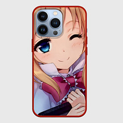 Чехол для iPhone 13 Pro Touhou Project Алиса Маргатройд, цвет: 3D-красный