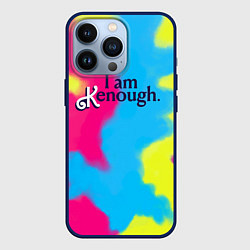 Чехол для iPhone 13 Pro I Am Kenough Tie-Dye, цвет: 3D-тёмно-синий