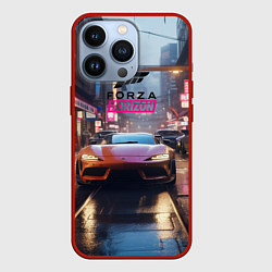 Чехол для iPhone 13 Pro Forza Horizon game, цвет: 3D-красный