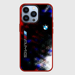 Чехол для iPhone 13 Pro Bmw true colors, цвет: 3D-красный