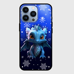 Чехол для iPhone 13 Pro Малыш дракон, цвет: 3D-черный
