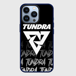Чехол для iPhone 13 Pro Tundra style, цвет: 3D-тёмно-синий