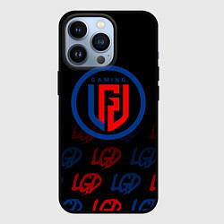 Чехол для iPhone 13 Pro LGD style, цвет: 3D-черный