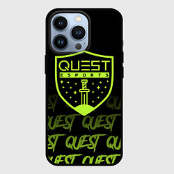 Чехол для iPhone 13 Pro Quest esports, цвет: 3D-черный