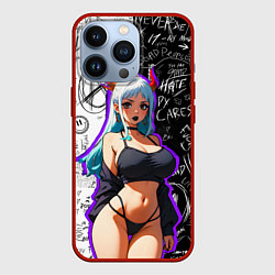 Чехол для iPhone 13 Pro Ямато - One Piece, цвет: 3D-красный