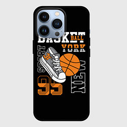 Чехол для iPhone 13 Pro Basketball New York, цвет: 3D-черный