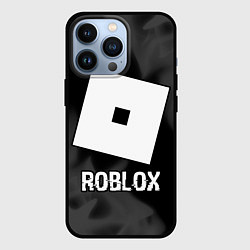 Чехол для iPhone 13 Pro Roblox glitch на темном фоне, цвет: 3D-черный