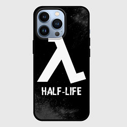 Чехол для iPhone 13 Pro Half-Life glitch на темном фоне, цвет: 3D-черный