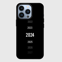 Чехол для iPhone 13 Pro Lets go next - 2024, цвет: 3D-черный