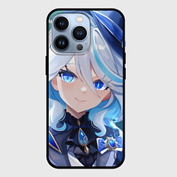 Чехол для iPhone 13 Pro Genshin Impact Furina Smile, цвет: 3D-черный