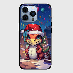 Чехол для iPhone 13 Pro Маленький милый дракон 2024, цвет: 3D-черный