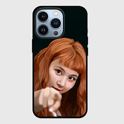 Чехол для iPhone 13 Pro Момо Твайс, цвет: 3D-черный