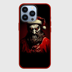 Чехол для iPhone 13 Pro Крампус, цвет: 3D-красный