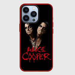 Чехол для iPhone 13 Pro Alice Cooper paranormal, цвет: 3D-красный