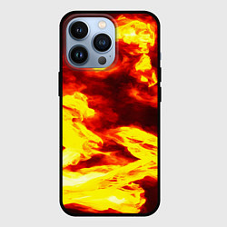 Чехол для iPhone 13 Pro Огненное безумие, цвет: 3D-черный