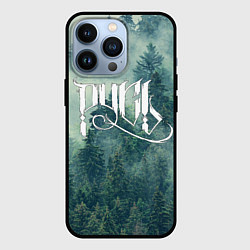 Чехол для iPhone 13 Pro Русь - славянский лес, цвет: 3D-черный